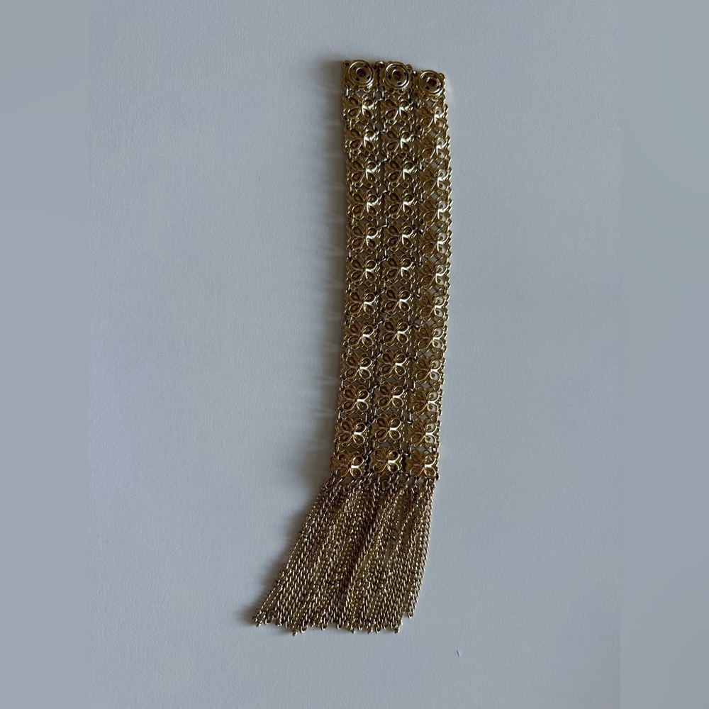 Kendra Scott Gold Tassel Cuff